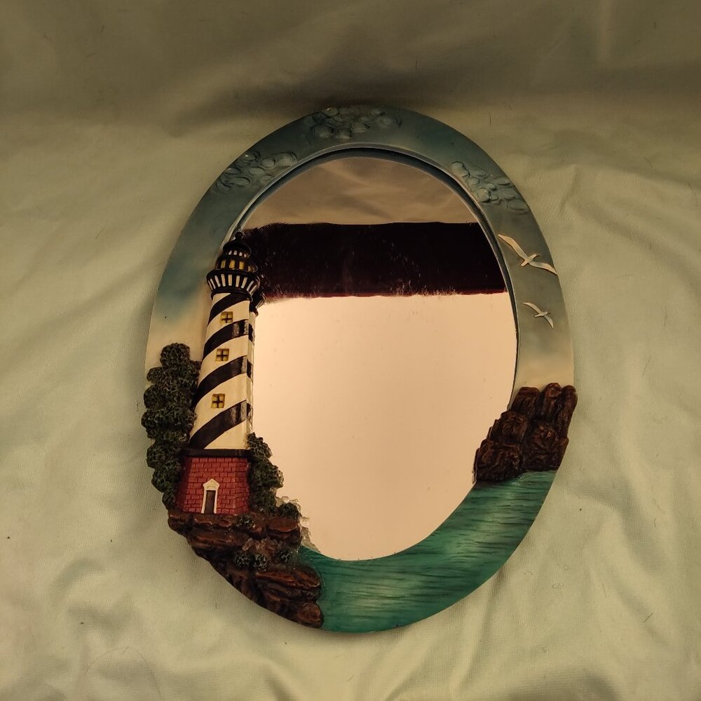 Nautical Resin Oval handmade Mirror house decor
